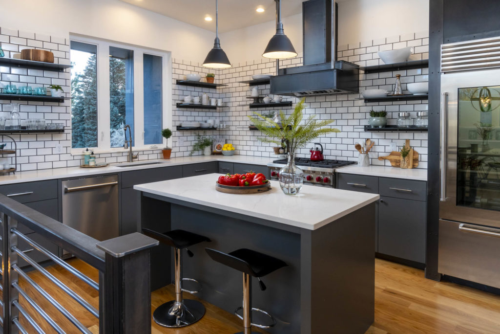 custom designed Portland craftsman kitchen