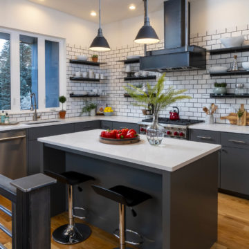 custom designed Portland craftsman kitchen